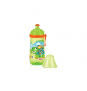 NUBY Bouteille En Polypropylène Moulé 18 Mois Et Plus 360 Ml