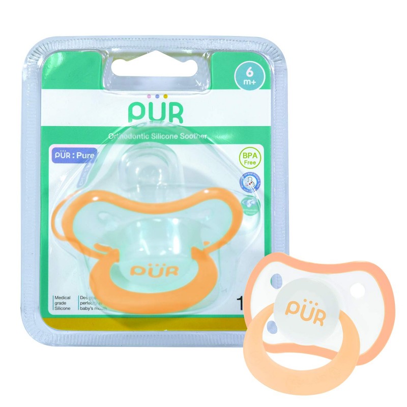 PUR SUCETTE ORTHODONTIQUE EN SILICONE