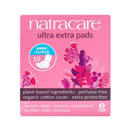 NATRACARE Ultra Extra Serviettes Hygiéniques Super