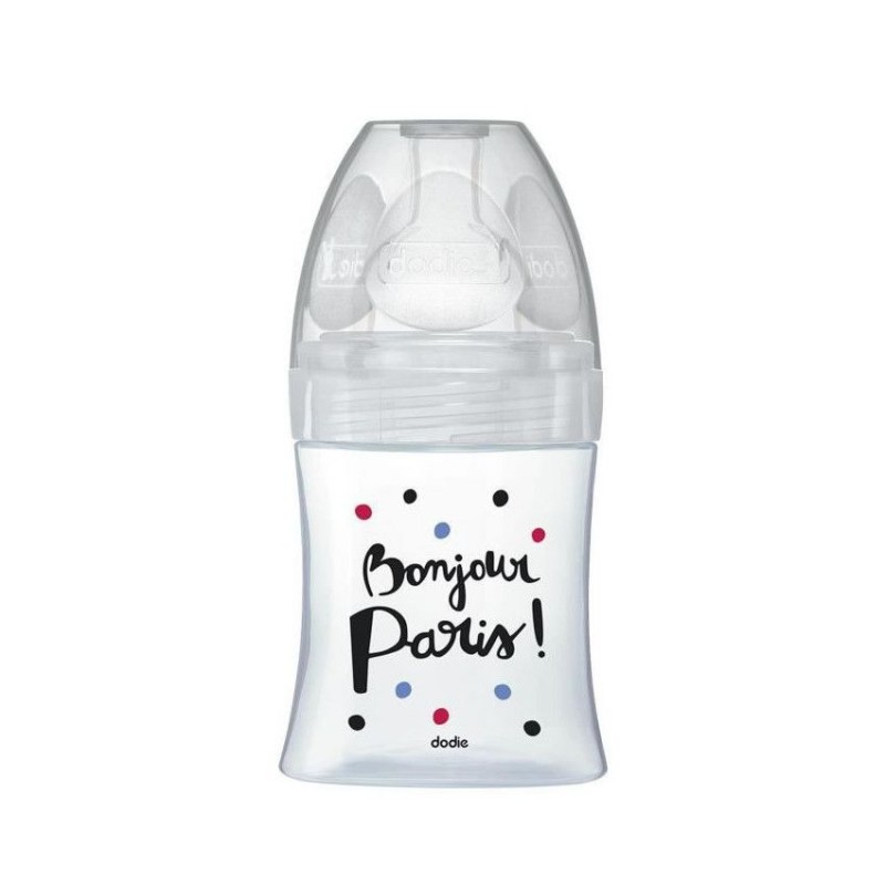 DODIE biberon Sensation+ Paris Verre 0-6M | 150 ml