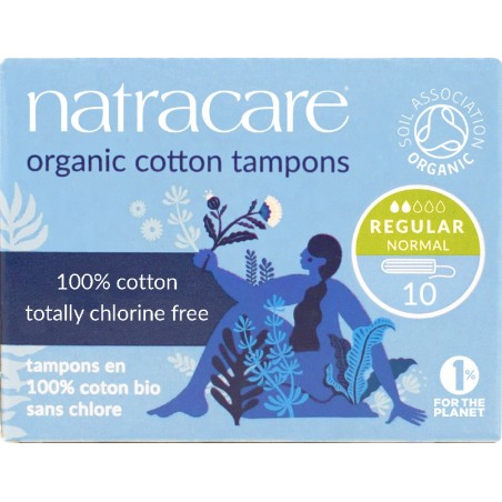 NATRACARE Tampons en coton bio ordinaires