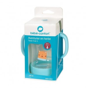 BEBE CONFORT TASSE 3 EN 1 AVENTURIER EN HERBE +9MOIS STEP 3 180ML