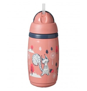 Tommee Tippee Tasse Isotherme à Paille SuperStar 266ml - Rose