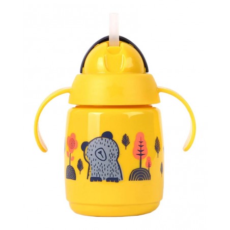 TOMMEE TIPPEE Tasse à paille Super Star 300ml - Jaune