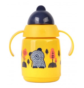 TOMMEE TIPPEE Tasse à paille Super Star 300ml - Jaune