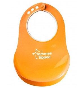 TOMMEE TIPPEE Bavoir avec Fermoir Réglable - Orange