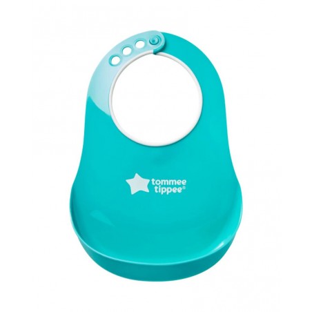 TOMMEE TIPPEE Bavoir avec Fermoir Réglable - Turquoise