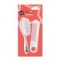 TOMMEE TIPPEE Ensemble Brosse et Peigne - Blanc