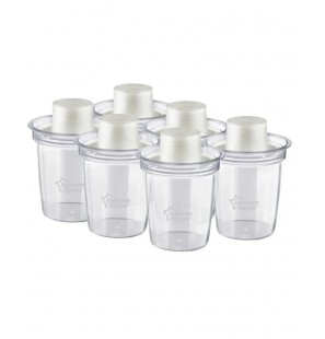 TOMMEE TIPPEE Lot de 6 Distributeurs de Lait en Poudre