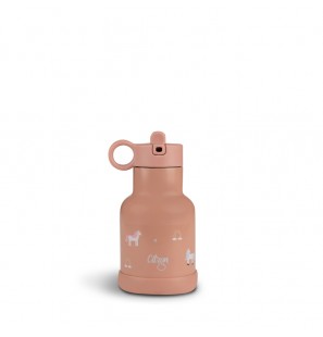 SKIP HOP Gourde isotherme 250 ml avec code QR citron - Licorne rose