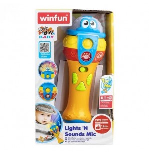 WINFUN Micro avec Son et Lumière 12m+