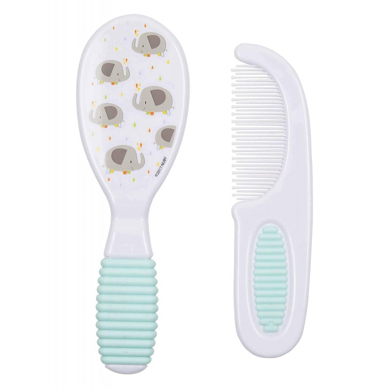 NUBY PACK BROSSE ET PEIGNE +3MOIS