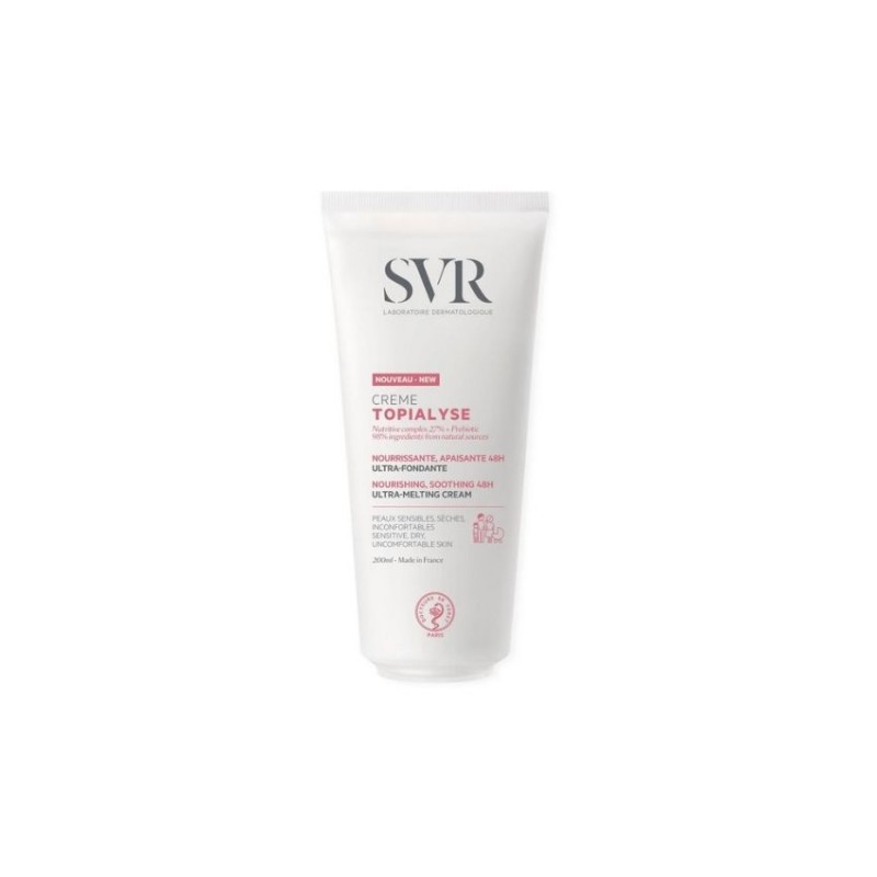 SVR TOPIALYSE Crème Soin Nourrissant Anti-Dessèchement 200 Ml