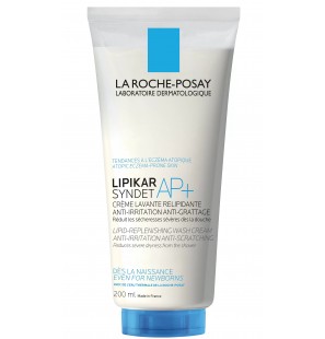 La Roche-Posay Lipikar Syndet AP+ Crème Lavante Peau Sèche et Eczéma Atopique| 200ml