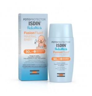 ISDIN FOTOPROTECTEUR Fusion Fluide Minérale Bébé Pédiatrie Spf 50+