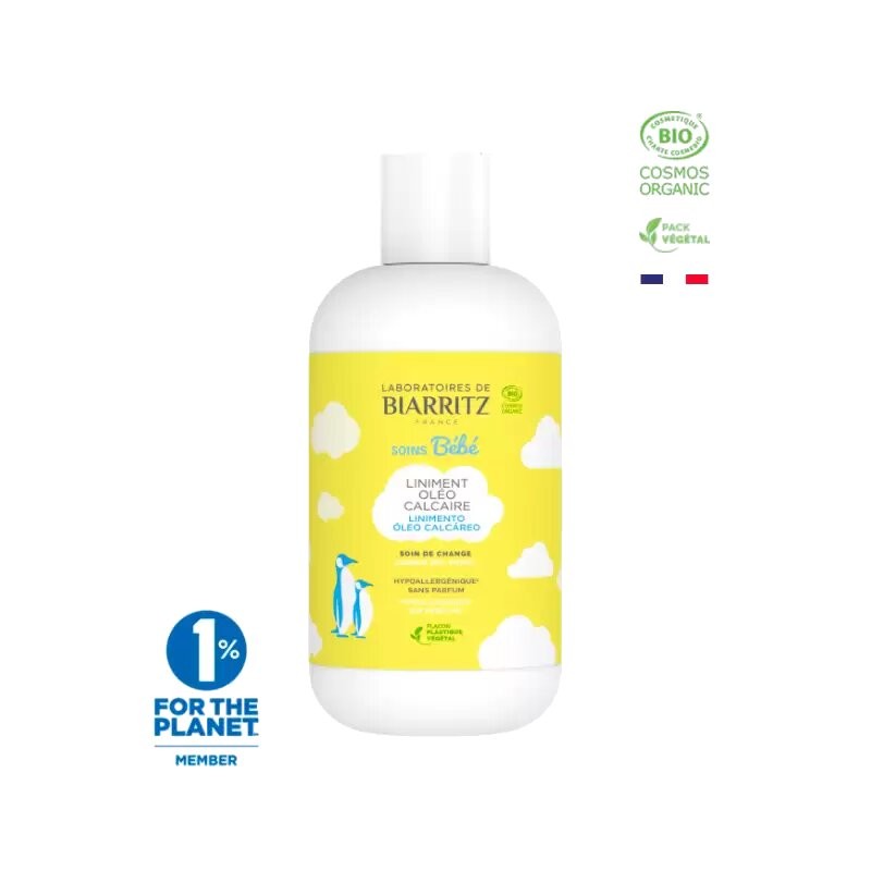 BIARRITZ BEBE Liniment Oléo-Calcaire Bio | 200 Ml