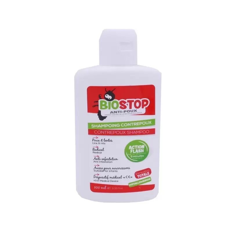 BIOSTOP CONTREPOUX Shampooing 100 Ml