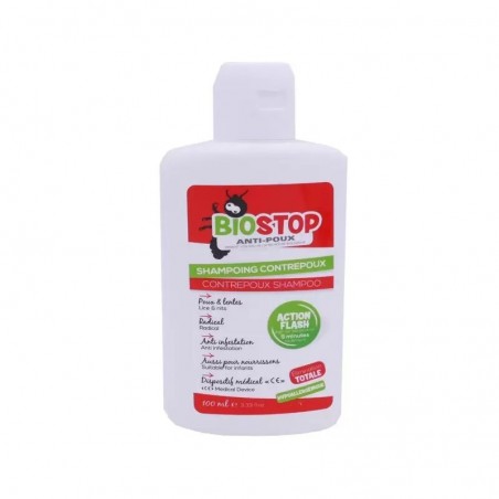 BIOSTOP CONTREPOUX Shampooing 100 Ml