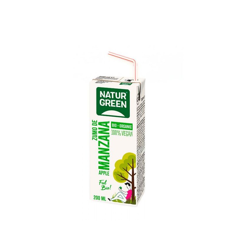 NATURGREEN JUS DE POMME 200ML