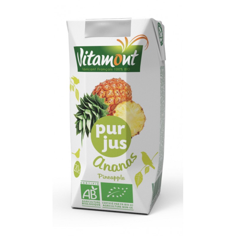 VITAMONT PUR JUS D'ANANAS 200ML