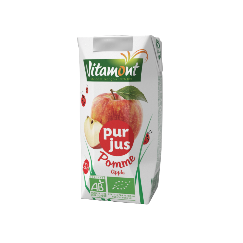 VITAMONT PUR JUS DE POMME 200ML