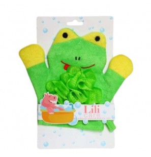 LILI CARE GANTS DE SAVONNAGE ENFANT GRENOUILLE