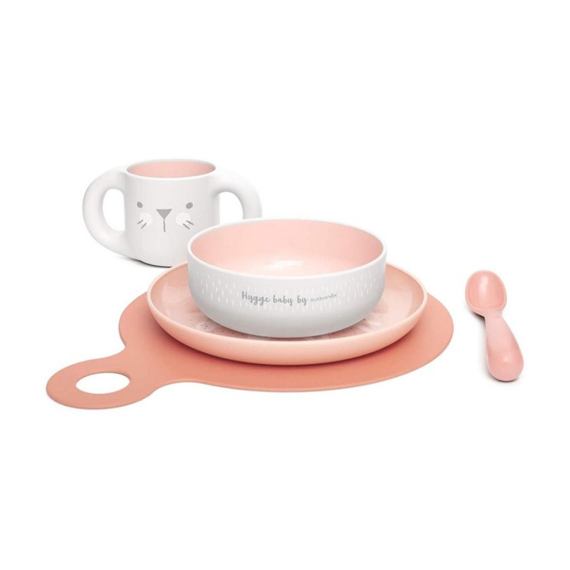 Suavinex Coffret de repas hygge bébé fille 6m+