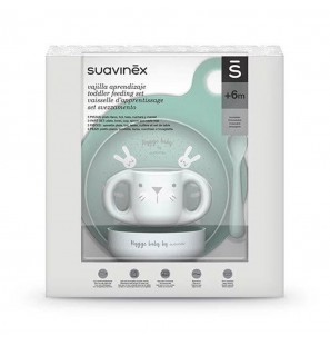 Suavinex Coffret de repas hygge bébé garçon 6m+