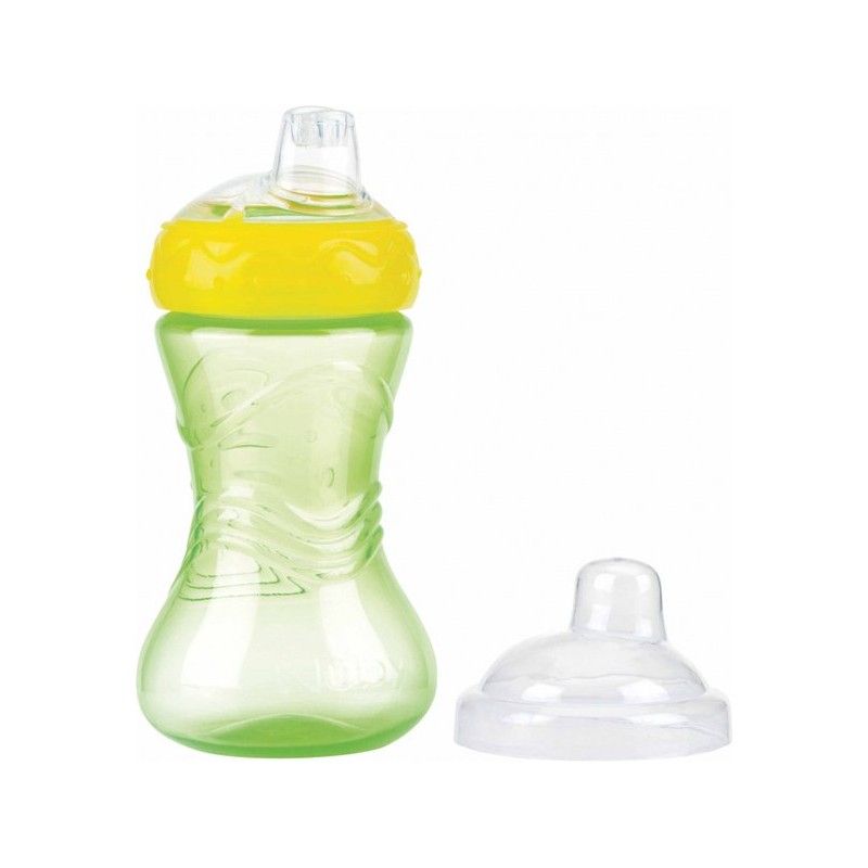 NUBY Gobelet anti-déversement Easy Grip 300 ml 6 m