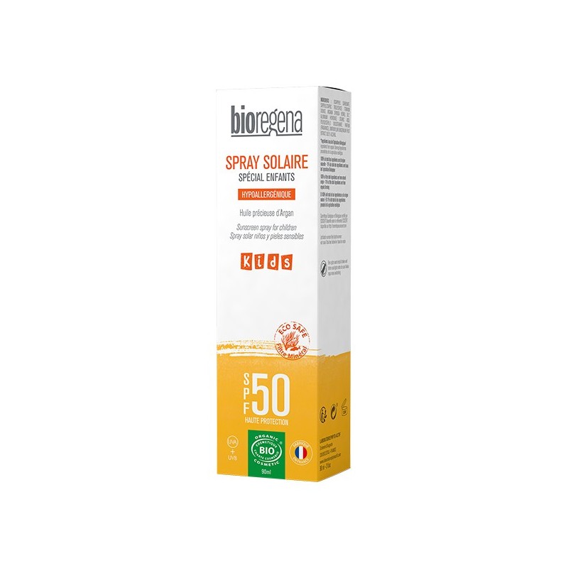 BIOREGENA SPRAY SOLAIRE ENFANTS HAUTE TOLERANCE SPF50 90ML