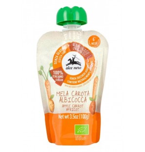 ALCE BABY PUREE DE POMME CAROTTE ET ABRICOT 100G