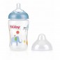 NUBY biberon en polycarbonate imprimé avec  tétine SoftFlex 360ml + 3 mois