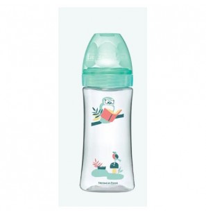 DODIE BIBERON INITIATION+ DECORS VERT VALENTIN 330ML