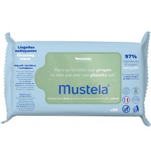 MUSTELA LINGETTES CHANGE NETTOYANTES