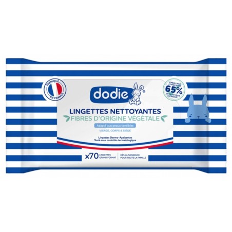 DODIE LINGETTES NETTOYANTES BIO B50