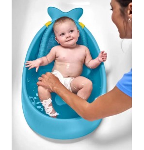 Skip Hop Baignoire Moby Smart Sling 3 Étapes - Bleu