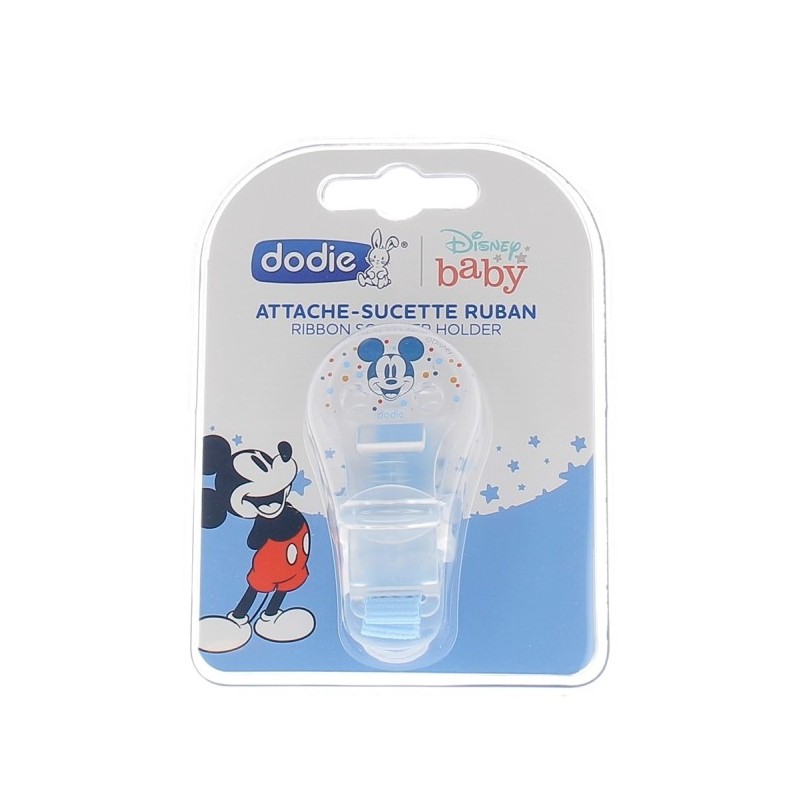 DODIE ATTACHE SUCETTE RUBAN MICKEY