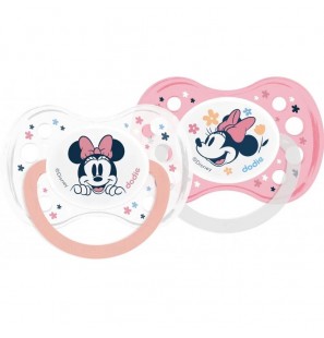 DODIE SUCETTE ANATOMIQUE DUO MINNIE NUIT +18MOIS