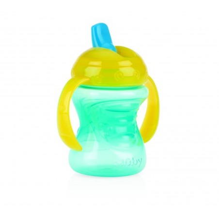 NUBY GOBELET A DEBIT LIBRE +9MOIS 240ML