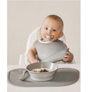 TWISTSHAKE Bol pour enfant GRIS