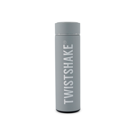 TWISTSHAKE Bouteille Isotherme Gris