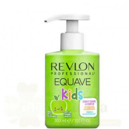 REVLON PRO EQUAVE KIDS GREEN APPLE CONDITIONING SHAMPOING 300ML