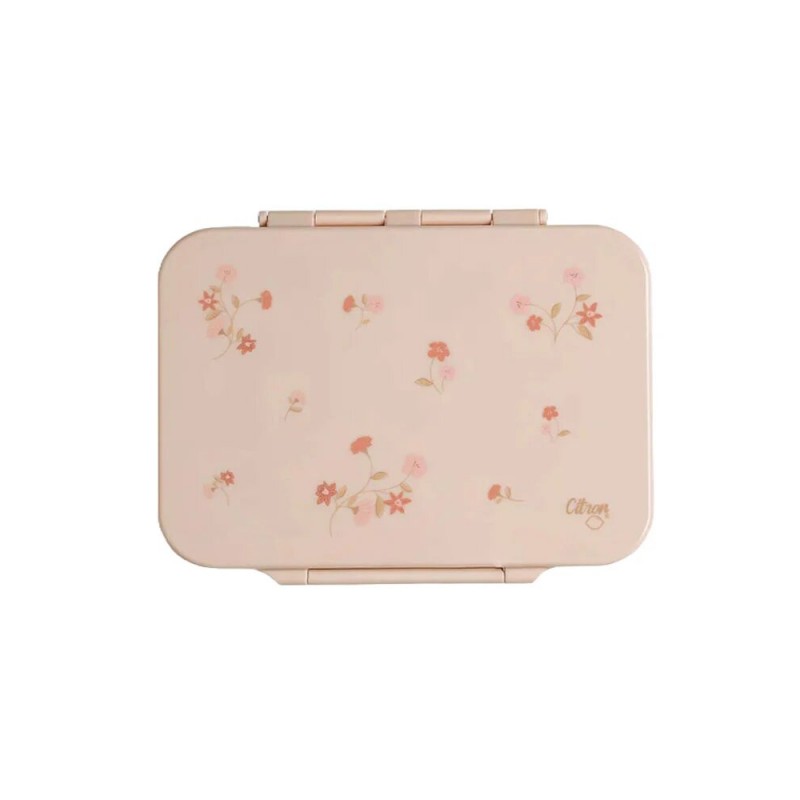 CITRON Lunchbox Tritan 4 compartiments -fleurs