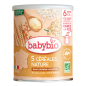 BABYBIO 3 CEREALES NATURE 220G