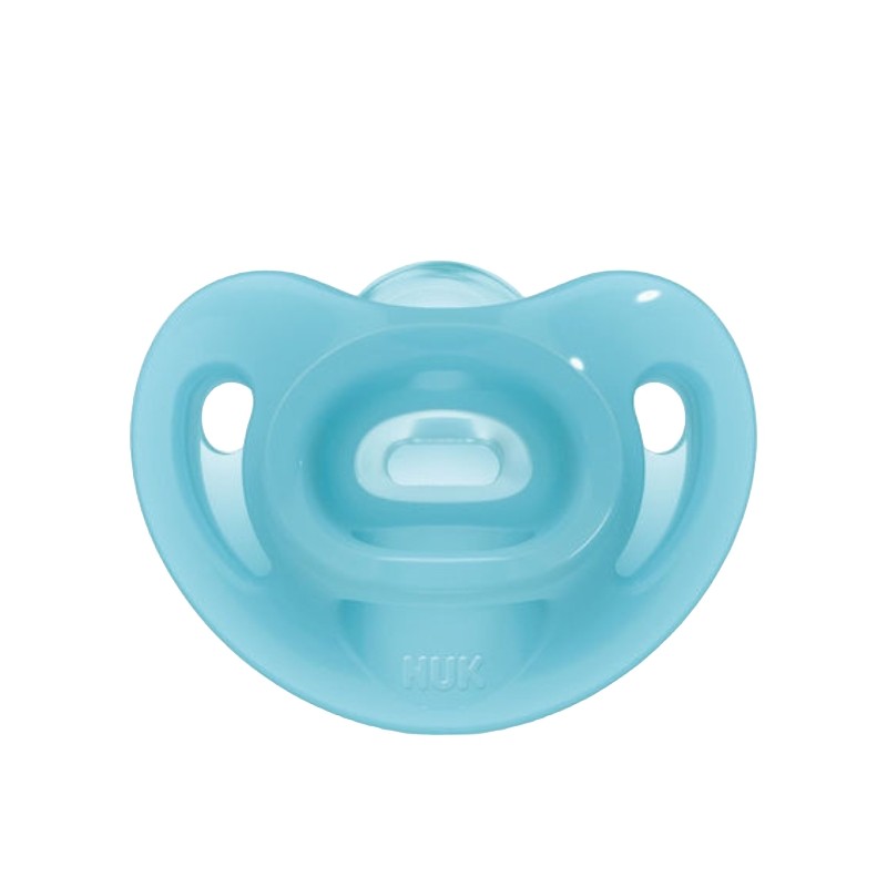 NUK SUCETTE SENSITIVE AVEC BOITE 6-18M BLEU