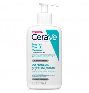 CeraVe Gel Moussant Anti-Imperfections | Peau Grasse à Tendance Acnéique | 236ml