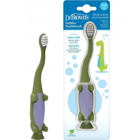 Dr Brown's Brosse À Dent 1 - 4ans Dinosaure