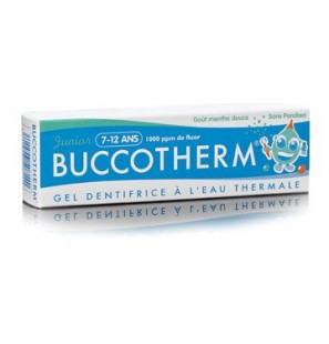 BUCCOTHERM DENTIFRICE JUNIOR 7-12ANS MENTHE DOUCE 50ML