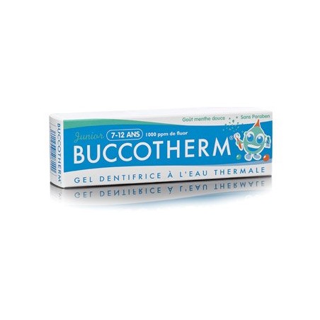 BUCCOTHERM DENTIFRICE JUNIOR 7-12ANS MENTHE DOUCE 50ML