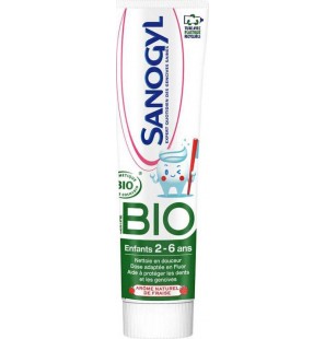 SANOGYL BIO DENTIFRICE ENFANT 2-6ANS FRAISE